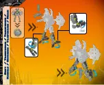 Preview for 14 page of Mega Bloks NEO SHIFTERS Depth of Hadrax Tor Shadow Sfear 6338 Building Instructions