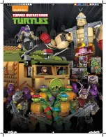 Предварительный просмотр 2 страницы Mega Bloks Nickelodeon Teenage Mutant Ninja Turtles Classic Party Wagon Manual