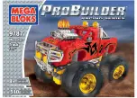 Mega Bloks ProBuilder Monster Truck Fury 9787 Assembly Instructions Manual preview