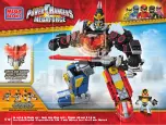 Mega Bloks SABAN'S POWER RANGERS MEGAFORCE 5782 Manual preview