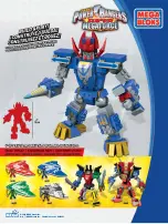 Preview for 20 page of Mega Bloks SABAN'S POWER RANGERS SUPER MEGAFORCE 5664 Manual