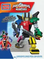 Предварительный просмотр 1 страницы Mega Bloks SABAN'S POWER RANGERS SUPER MEGAFORCE Legendary Megazord 5663 Instructions Manual