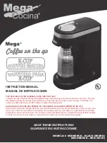 Preview for 1 page of Mega Cocina K-CUP MCHKEKCB Instruction Manual