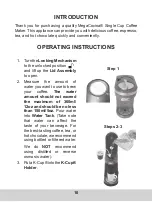 Preview for 10 page of Mega Cocina K-CUP MCHKEKCB Instruction Manual