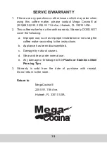 Preview for 15 page of Mega Cocina K-CUP MCHKEKCB Instruction Manual