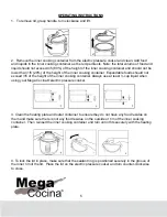 Preview for 11 page of Mega Cocina MCDHEPC5 Instruction Manual & Recipes