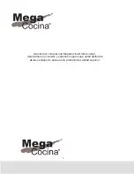 Предварительный просмотр 4 страницы Mega Cocina MCVSJU Instruction Manual