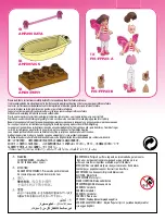 Предварительный просмотр 23 страницы Mega Construx Barbie DREAMTOPIA Sundae Sailboat Manual