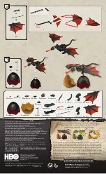 Preview for 2 page of Mega Construx BLACK Game of Thrones GMN99 Quick Start Manual