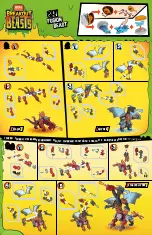 Preview for 1 page of Mega Construx Breakout Beasts 2 in 1 Fusion Beast Scauld Assembly