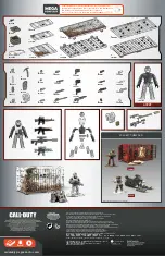 Предварительный просмотр 2 страницы Mega Construx Call of Duty Arctic Armory Manual