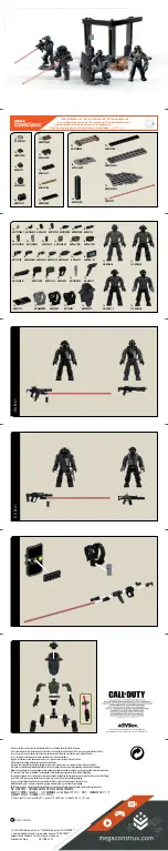 Preview for 2 page of Mega Construx Call of Duty DX861 Instructions