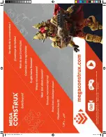 Предварительный просмотр 32 страницы Mega Construx Destiny Fallen Walker DPJ13 Manual