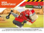 Mega Construx DreamWorks DINOTRUX TY RUX Manual preview