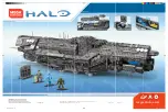 Предварительный просмотр 132 страницы Mega Construx HALO UNSC INFINITY FVK37 Assembly Instructions Manual