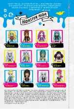 Предварительный просмотр 4 страницы Mega Construx Monster High DPK31 Manual