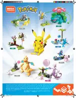 Preview for 24 page of Mega Construx POKEMON FVK80 Manual