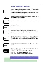 Preview for 6 page of Mega Electronics 27-4007-A3 Processing Instructions