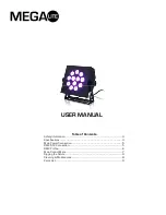 Предварительный просмотр 1 страницы Mega Lite 4070-N-E Color Punch User Manual