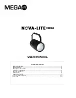 Предварительный просмотр 1 страницы Mega Lite 4454 User Manual