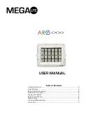 Предварительный просмотр 1 страницы Mega Lite ARFlood User Manual