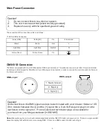 Предварительный просмотр 5 страницы Mega Lite Axis LED User Manual