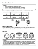 Предварительный просмотр 5 страницы Mega Lite Axis QD7 User Manual