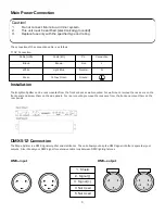 Предварительный просмотр 5 страницы Mega Lite MC1040 User Manual