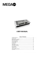 Mega Lite MC2010-Q-Loader User Manual предпросмотр