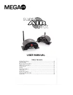 Предварительный просмотр 1 страницы Mega Lite Mega Air DMX User Manual