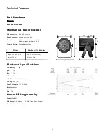 Preview for 4 page of Mega Lite N-E COLOR Cannon User Manual