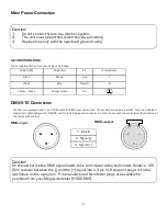 Preview for 5 page of Mega Lite N-E COLOR Cannon User Manual