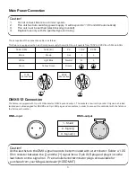 Preview for 5 page of Mega Lite N-E Color FX18 User Manual