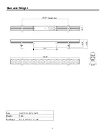 Preview for 5 page of Mega Lite N-E PIXSTRIP H216 User Manual