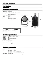 Предварительный просмотр 4 страницы Mega Lite NOVA-LITE Q200 User Manual