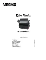 Mega Lite Obra Flood N180 User Manual предпросмотр