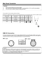 Preview for 5 page of Mega Lite outshine t54 User Manual