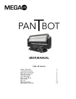 Mega Lite PAN T BOT User Manual preview