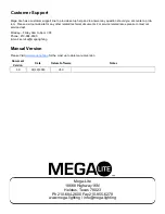 Preview for 15 page of Mega Lite PAN T BOT User Manual