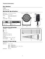 Предварительный просмотр 4 страницы Mega Lite Target Q190 User Manual