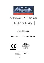 Preview for 1 page of Mega Machine BS-450HAS Instruction Manual