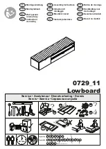 MEGA MOBEL 0729 11 Assembly Instructions Manual предпросмотр