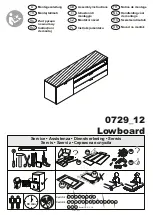 Предварительный просмотр 1 страницы MEGA MOBEL 0729 12 Assembly Instructions Manual