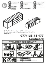 Preview for 1 page of MEGA MOBEL 0771-LB 13-177 Assembly Instructions Manual