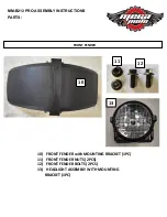 Preview for 6 page of MEGA MOTO MM-B212 PRO Assembly Instructions Manual