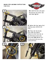 Preview for 9 page of MEGA MOTO MM-B212 PRO Assembly Instructions Manual