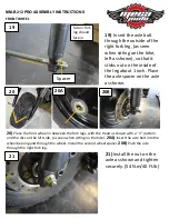 Preview for 13 page of MEGA MOTO MM-B212 PRO Assembly Instructions Manual