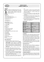 Предварительный просмотр 8 страницы Mega 15145 User Manual