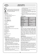 Предварительный просмотр 14 страницы Mega 15145 User Manual