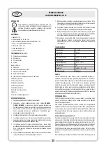 Предварительный просмотр 26 страницы Mega 15145 User Manual